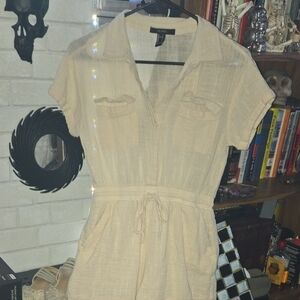 Forever 21 Light Pink Sheer Top